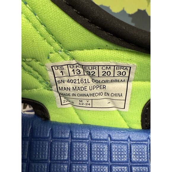 Skechers Mine-Craft Mega-Splash 4K Boys/Girls Sandals Hoop&Loop Strap Sz 1 New - Picture 14 of 16